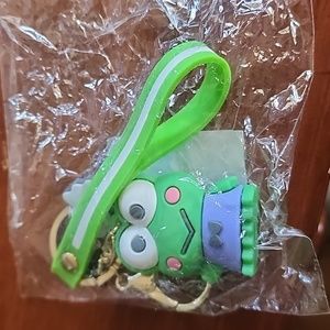 Vinyl quote me cartoon Keychain for women's purse